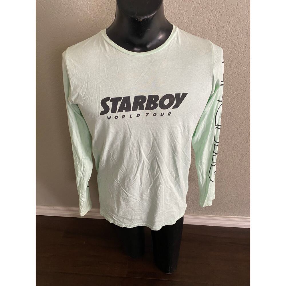 The Weeknd “Starboy World Tour” Shirt With ‘LEGEND’ On Both Sleeves Size MEDIUM